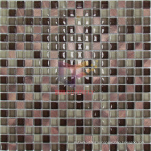 Rose Brozen Color Aluminium Mix Crystal Mosaic (CFA70)